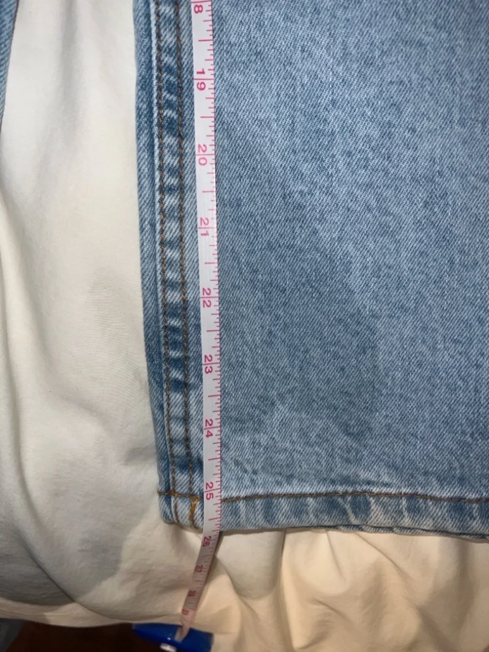 Sezane Light Wash Wide-Leg Jeans - Picture 9 of 12